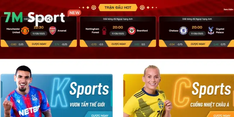 Giải trí thể thao - Sản phẩm chủ lực của nhà cái